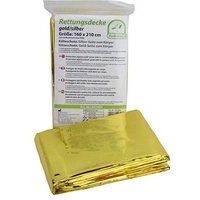 Lifemed Rettungsdecke 160 x 210 cm gold-silber